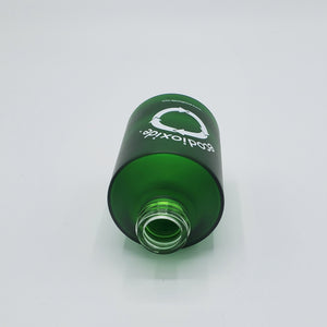Frosted Green Glass Bottle - 6.7oz with Sprayer